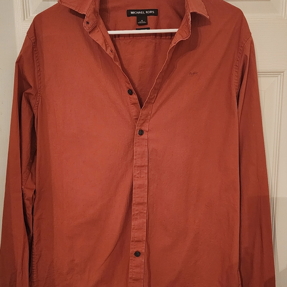 Mens Michael Kors Button Down Shirt